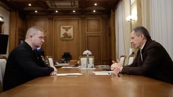 Вячеслав Гладков рассказал о встрече с советником по вопросам развития МСП 