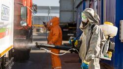 «Экотранс» принял все меры по дезинфекции рабочих машин