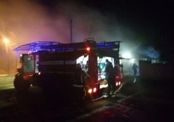 Пожар произошёл в волоконовском селе Староивановка