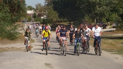 Традиционный велопробег прошёл в посёлке Пятницкое