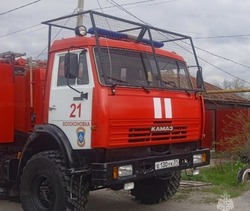 Пожарные ликвидировали возгорание в посёлке Волоконовка
