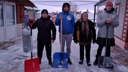 Волоконовские «Волонтёры победы» продолжили реализовать акцию «Мы вместе»  