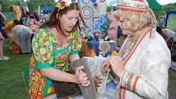 Команда кулинаров посёлка Волоконовка накормила гостей фестиваля блюдами из баранины