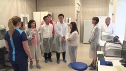 Делегация из Таиланда узнала процесс работы белгородской ветлаборатории по проверке мяса