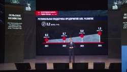 Вячеслав Гладков рассказал о господдержке агропромышленного комплекса региона на 4,6 млрд рублей