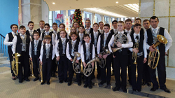 Пятницкий духовой оркестр выступил на концерте Детского хора России
