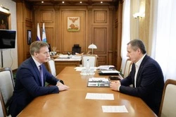 Вячеслав Гладков рассказал о рабочей встрече с гендиректором «Почты России» Михаилом Волковым