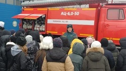 Юные волоконовцы приняли участие в занятии актива дружин юных пожарных «Горячие сердца 2025»