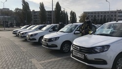 Волоконовская ЦРБ получила три новых легковых автомобиля