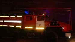 Пожарные ликвидировали возгорание в Волоконовском муниципальном округе