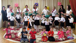 Воспитанники подготовили концертную программу в честь дня рождения детского сада «Теремок»